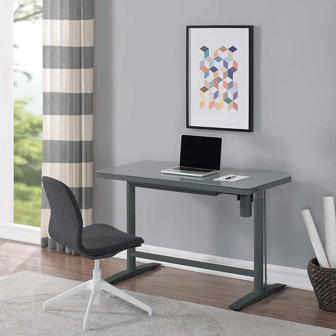 Costco Tresanti Grey Height Adjustable Electric Desk 429 99   ImageService1 2 